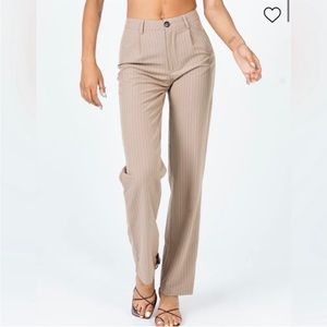 Princess Polly Titus Pants Beige